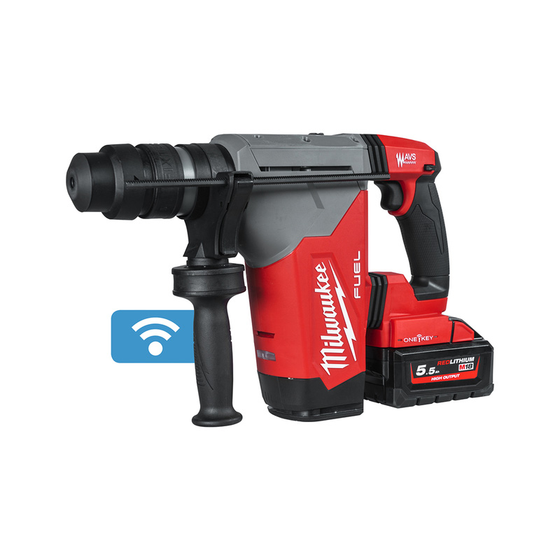 Milwaukee M18 FUEL ONEFHPX-552X SDS-plus accu combihamer 18V Li-ion SDS Plus