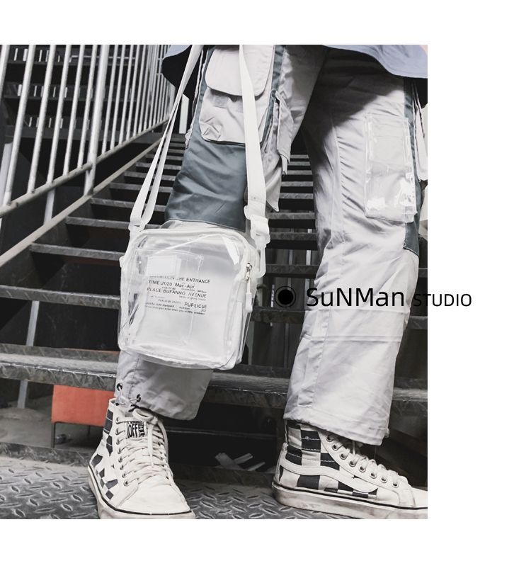 SUNMAN - Transparante crossbodytas