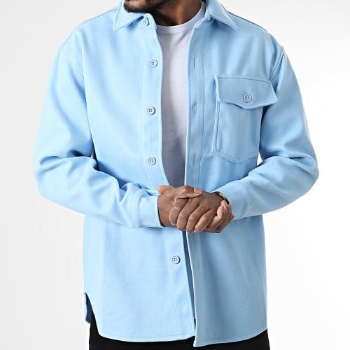 Surchemise T969 Bleu Clair