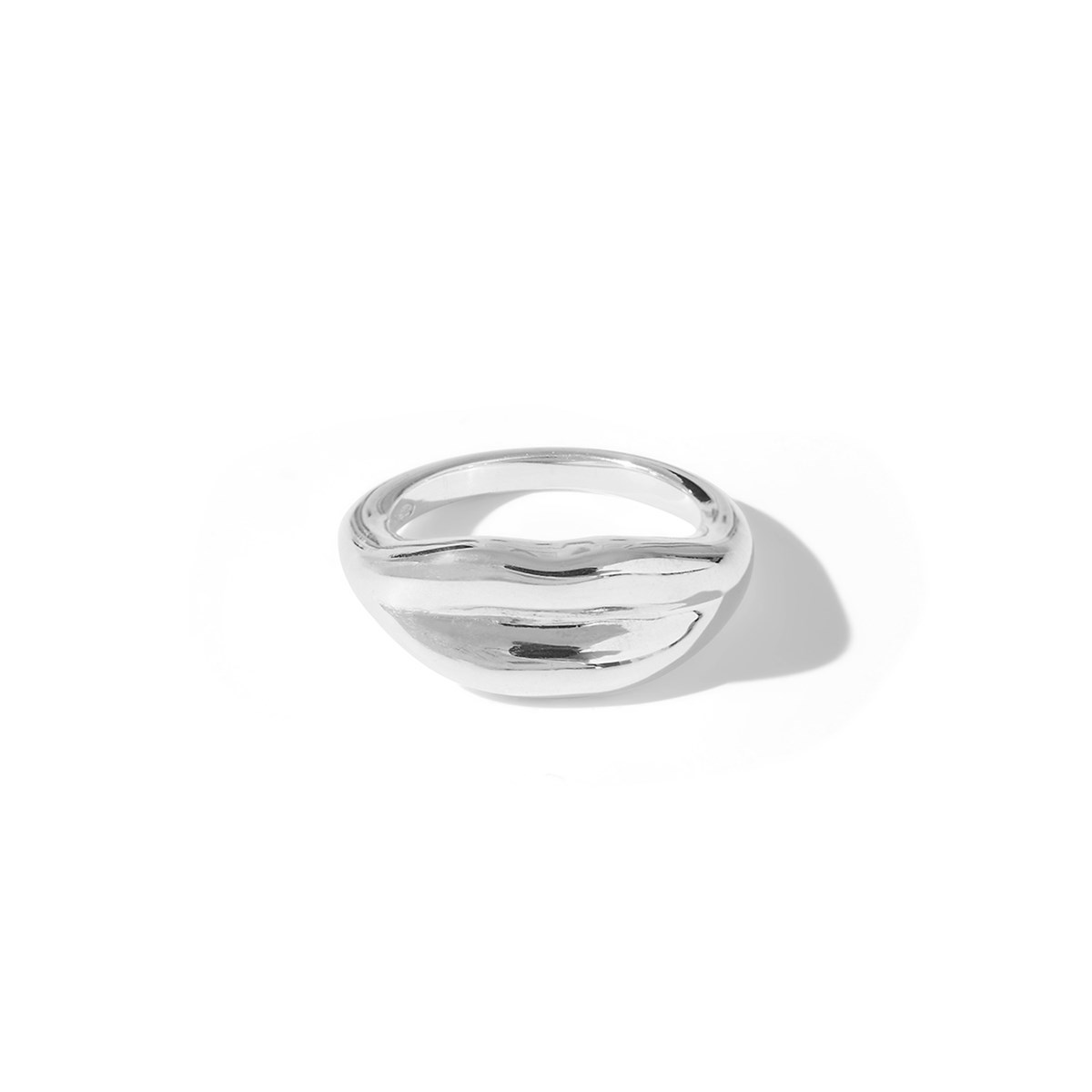 Bague en forme de bouche en Argent, Bisou
