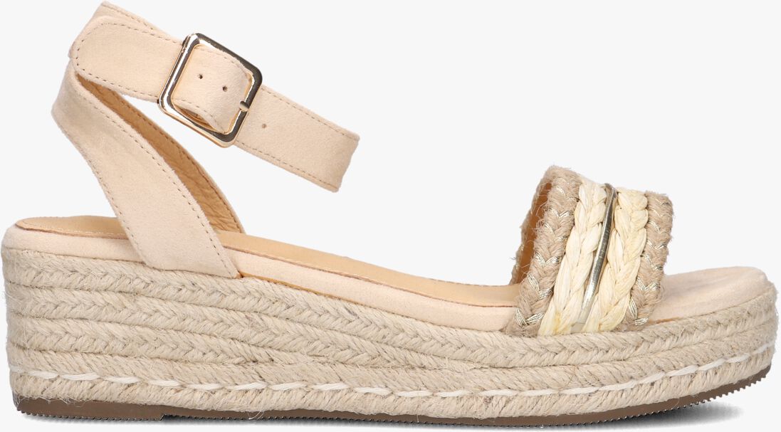 beige ayana sandalen met hak 0047