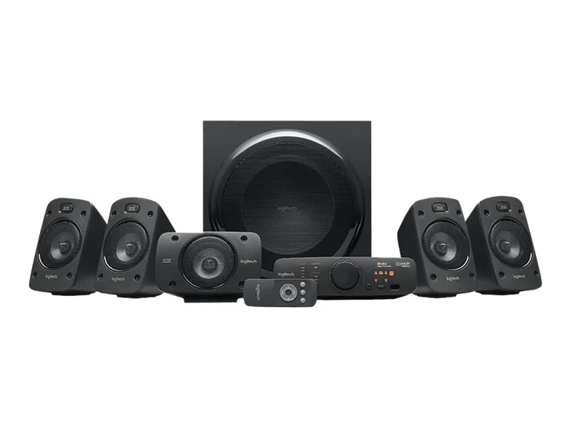 Logitech® | Højttalersystem - til hjemmebiograf - 5.1-kanal - 500 Watt (Total)
