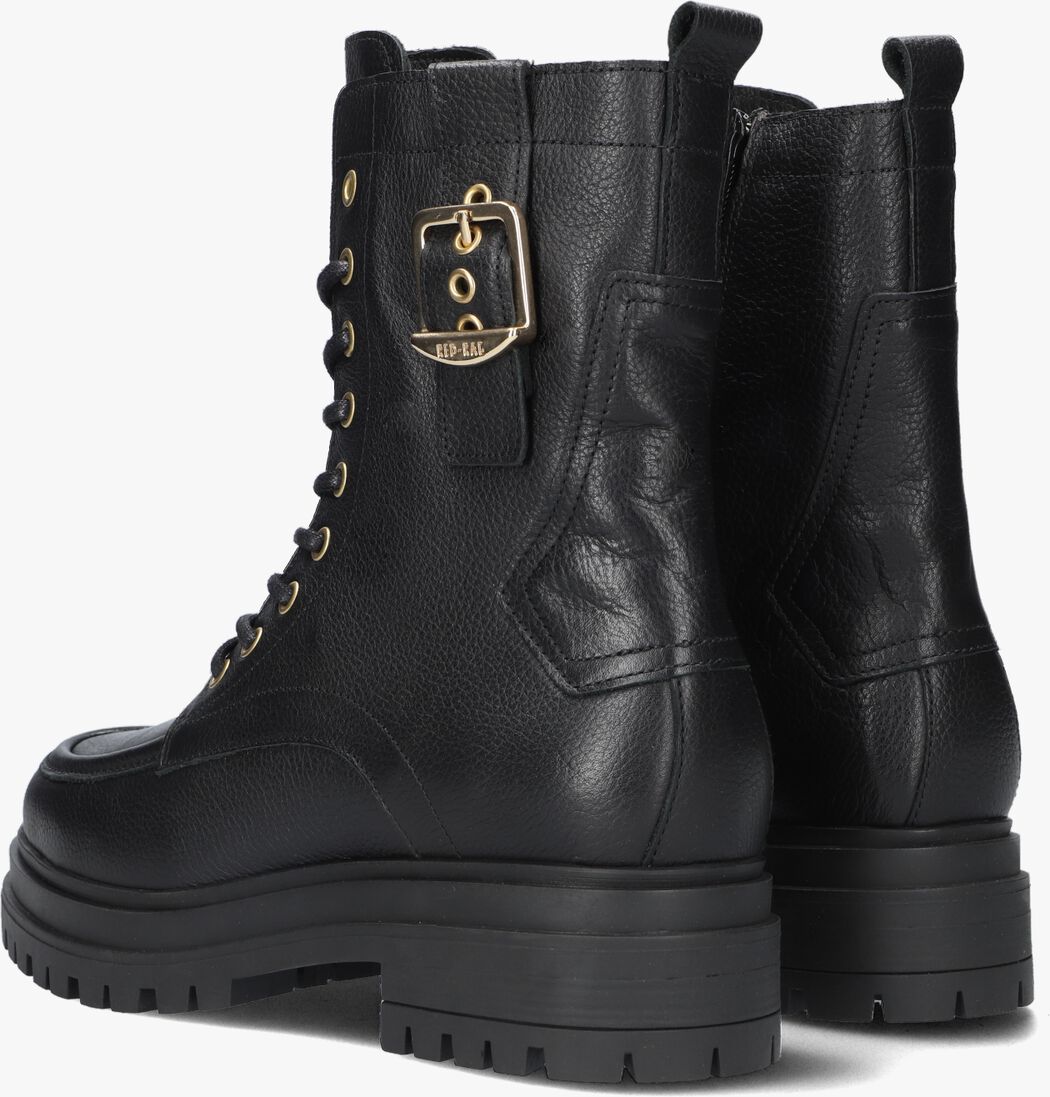 RED-RAG zwarte red-rag veterboots 71526