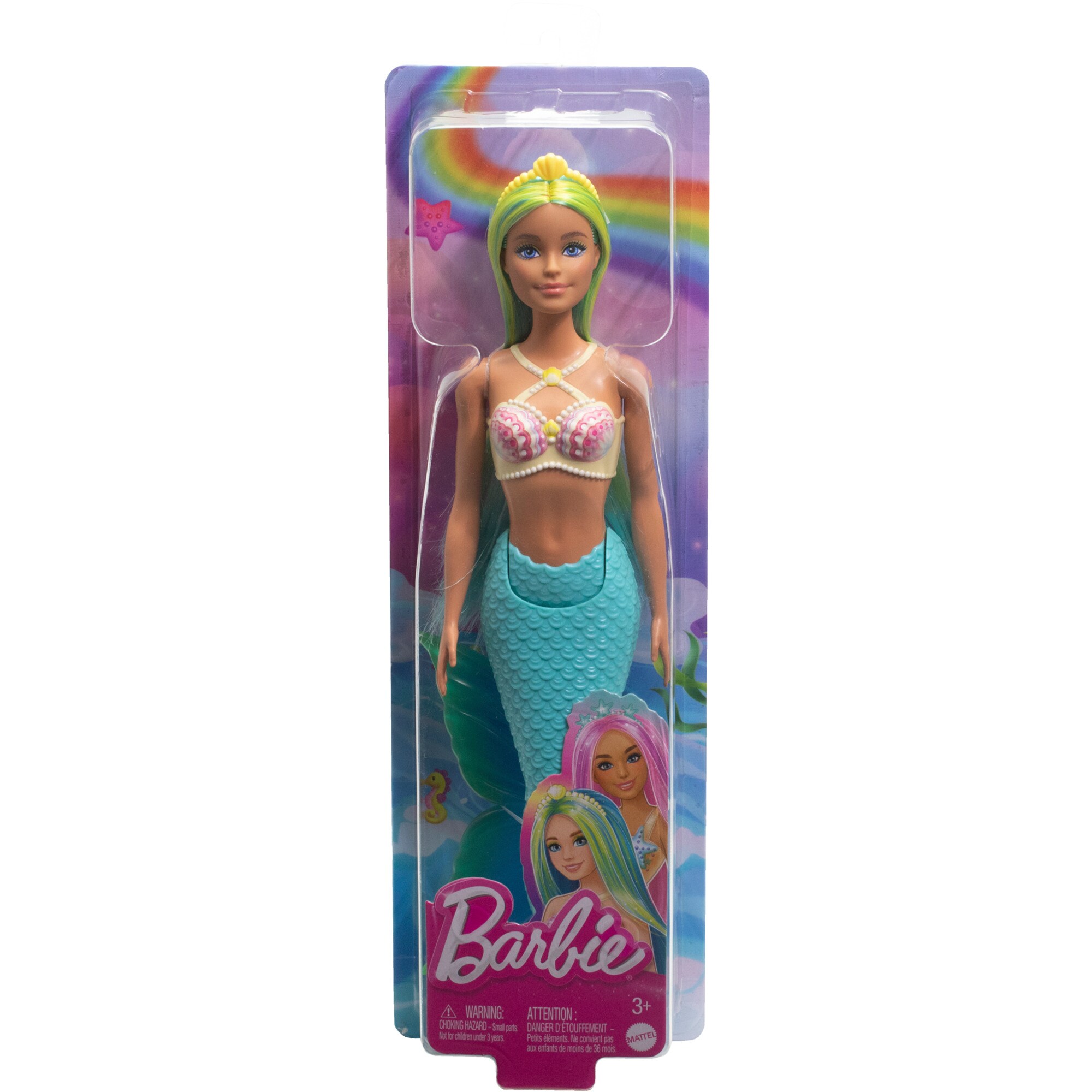 Mattel Puppe Barbie Dreamtopia Meerjungfrauen-Puppe