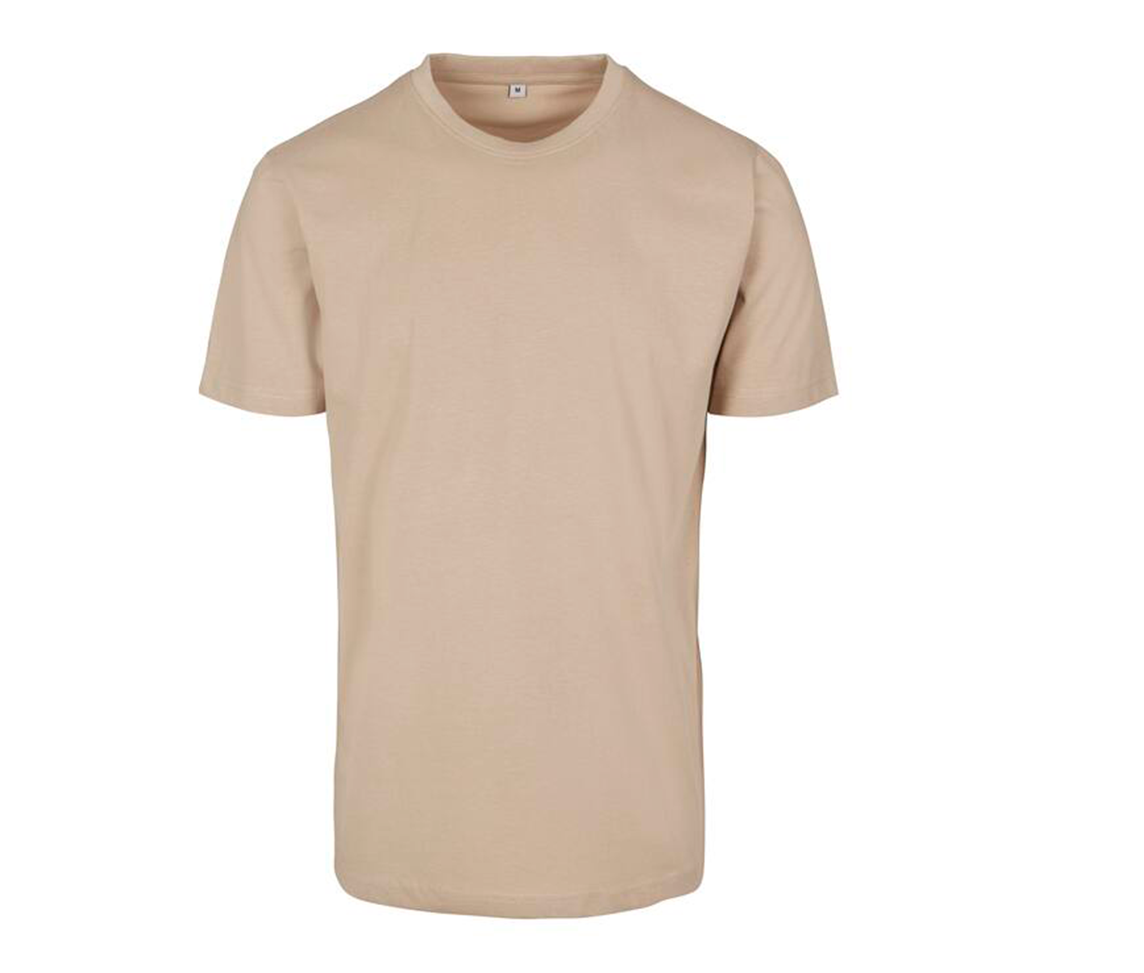 Build Your Brand BY004 - T-shirt Confortable à Col Rond en Coton