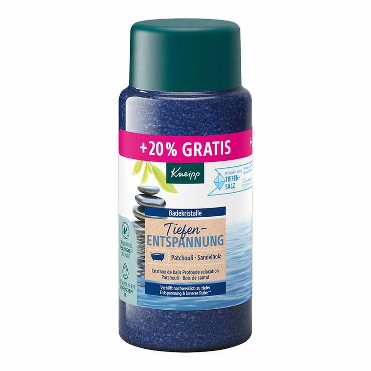 Kneipp Badekristalle Tiefenentspannung Patchouli, 720 g