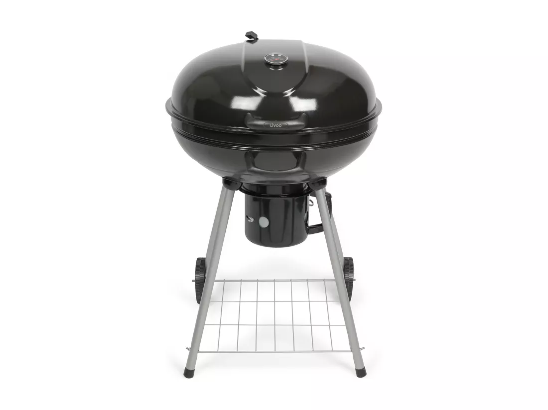 Livoo Barbecue à charbon 55cm noir - doc270