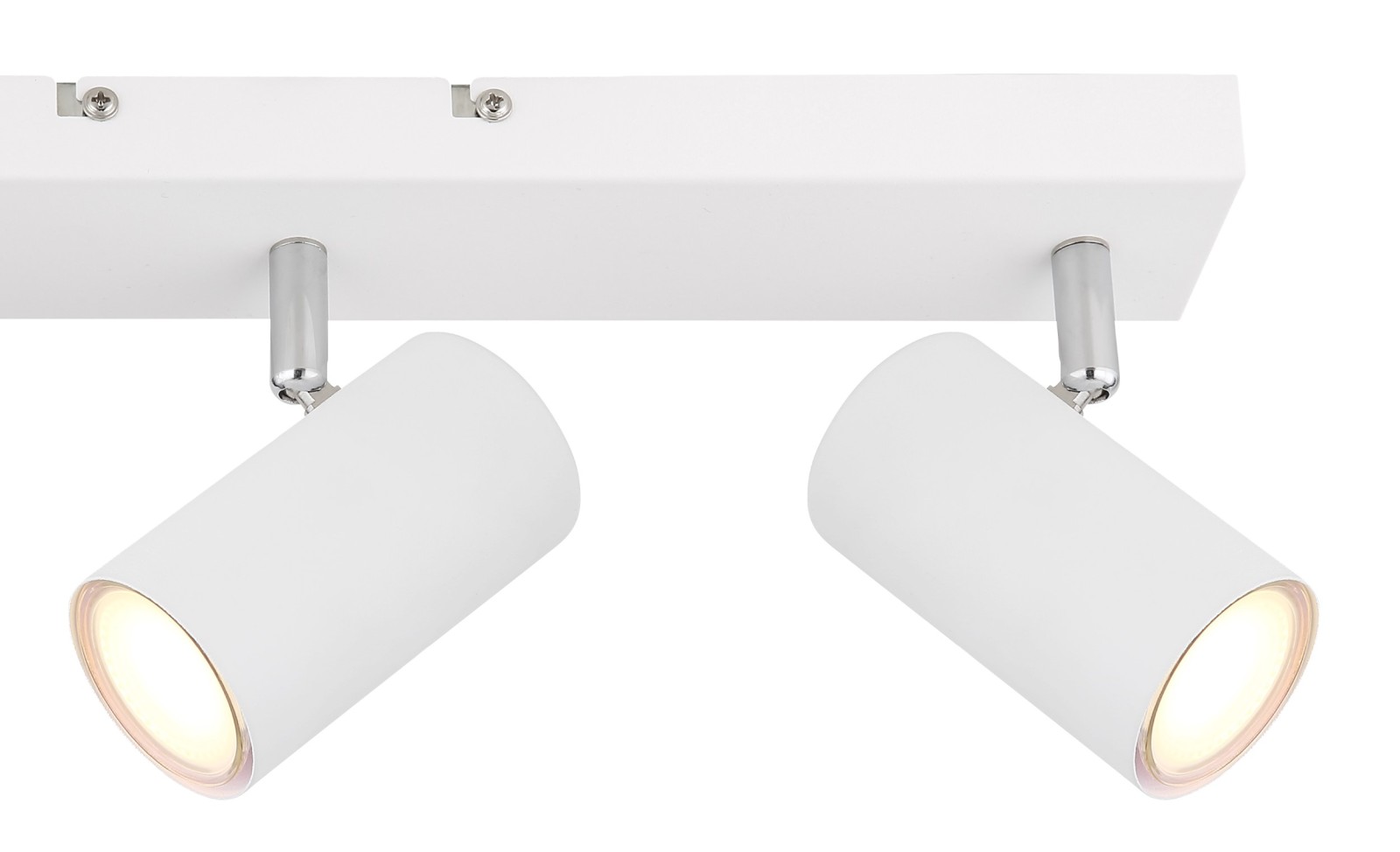Deckenstrahler - weiß - Metall - 41 cm breit