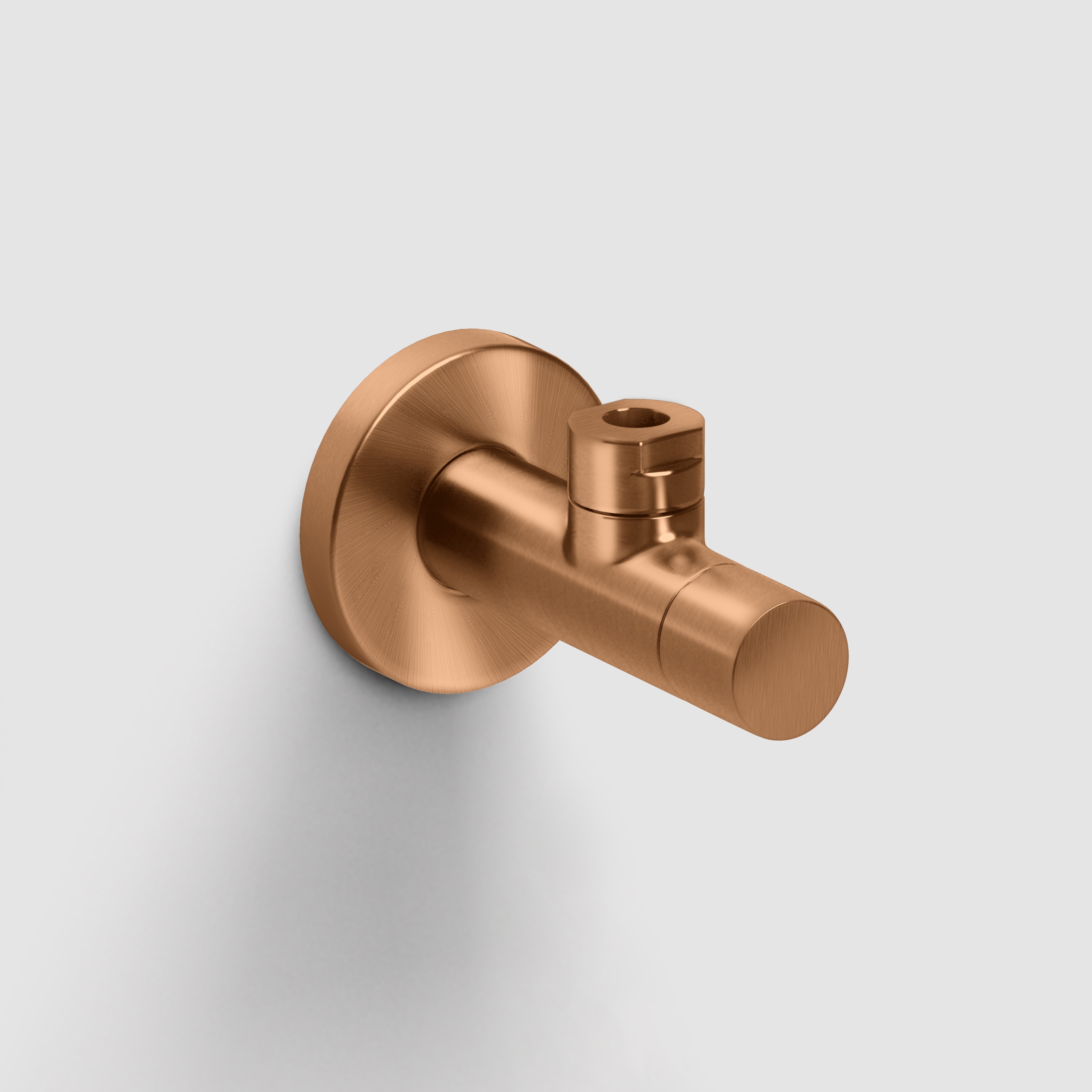 Clou Marathon 2 design hoekstopkraan brons geborsteld PVD