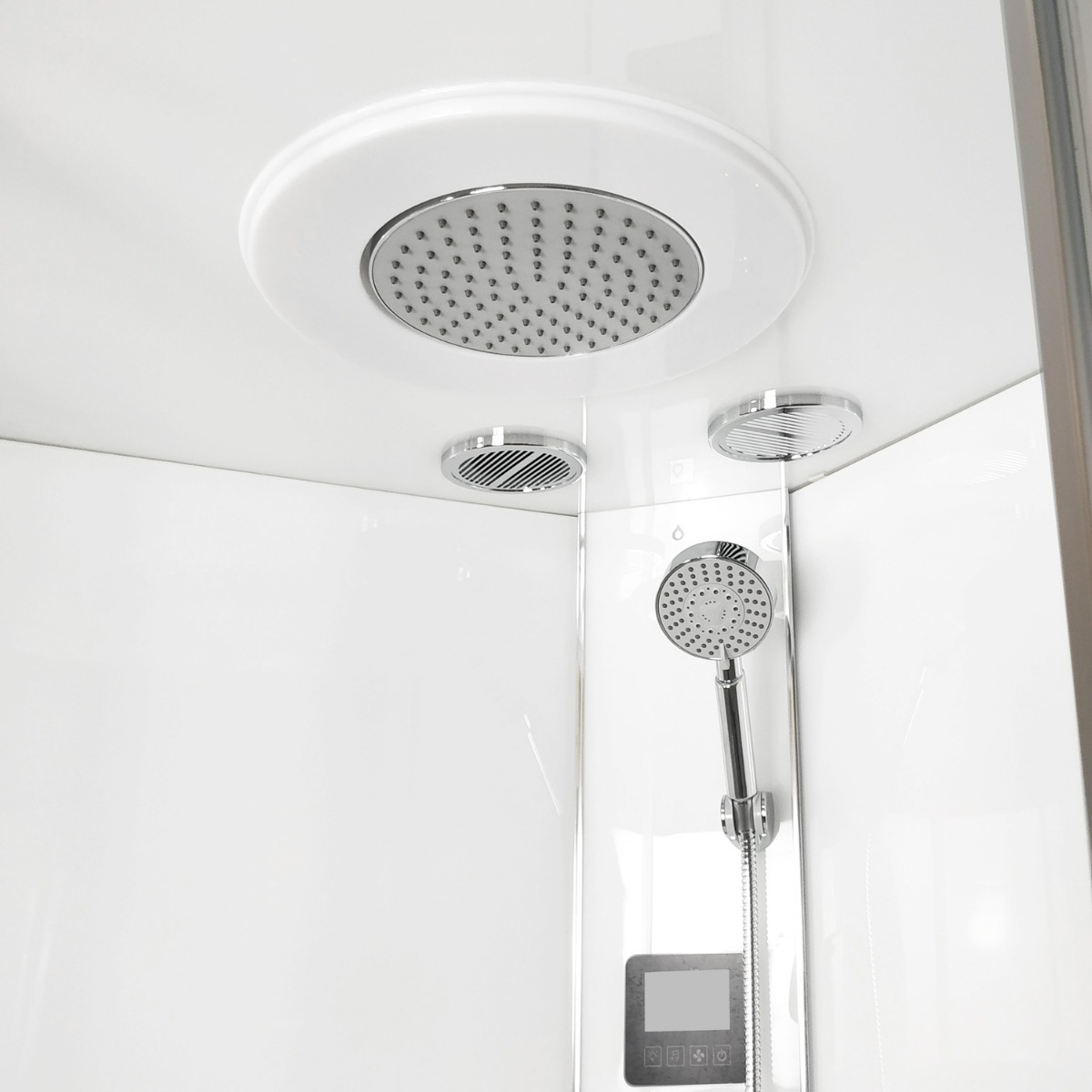 Kerra Orion complete douchecabine met massagejets wit