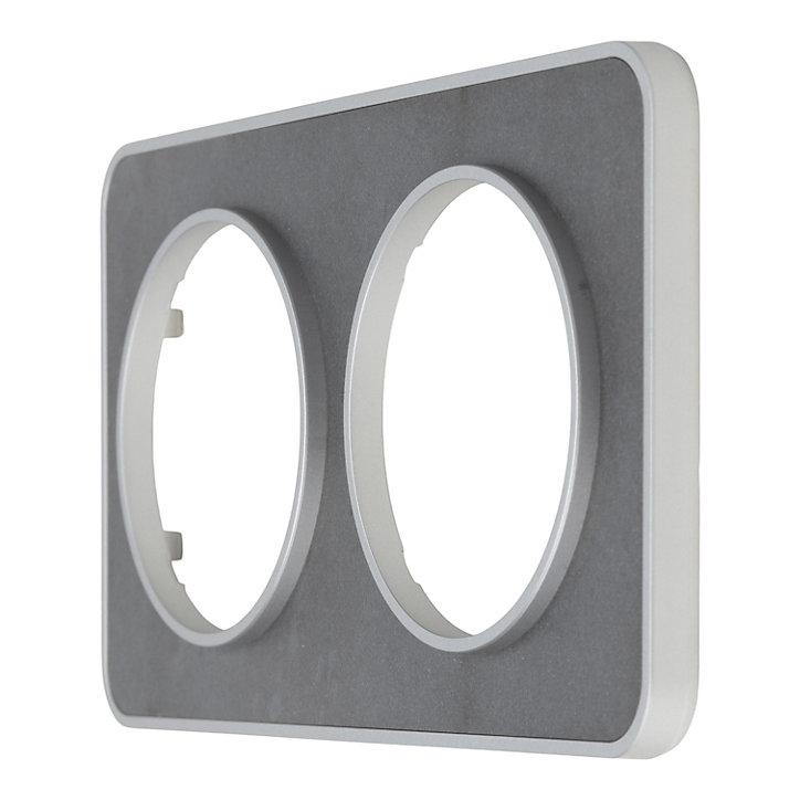 Plaque de finition double Jacobsen Espen ardoise