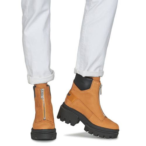 Timberland - EVERLEIGH BOOT FRONT ZIP - Camel