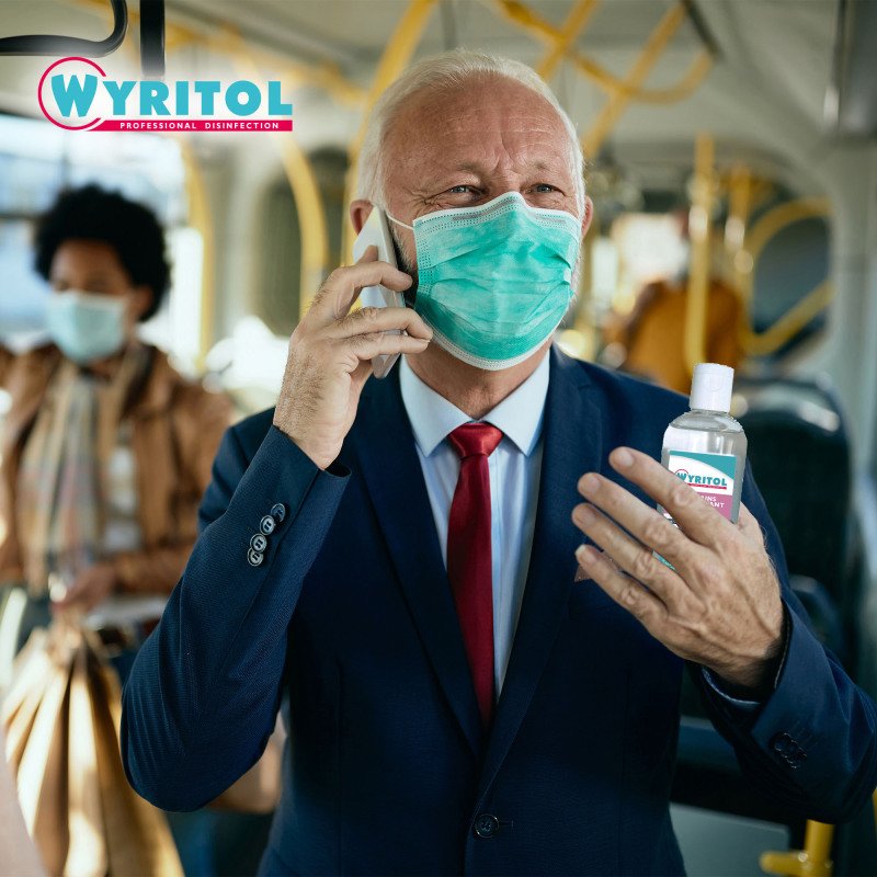 Gel hydroalcoolique désinfectant Wyritol Professional Desinfection - Flacon 100 ml