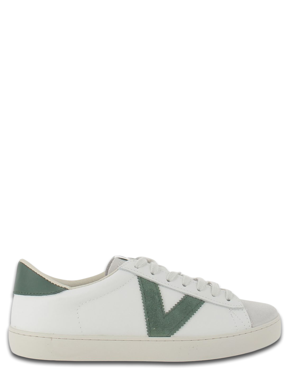 victoria Baskets de ville Femme blanc/vert