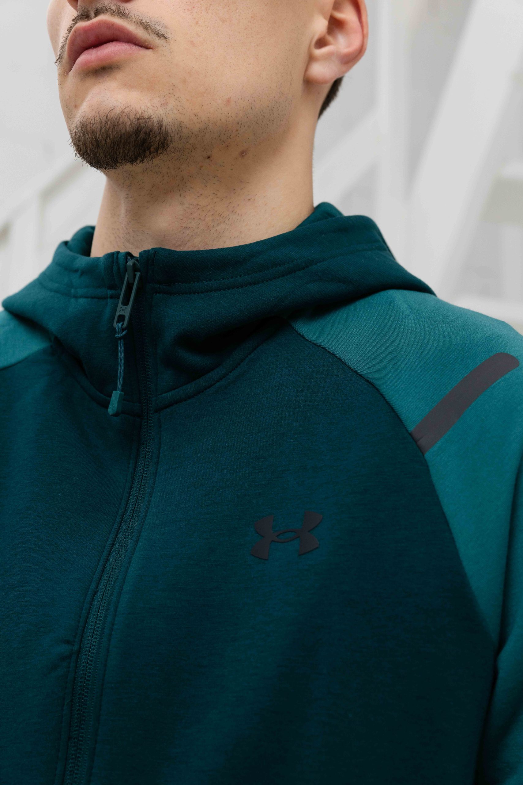 Under Armour Unstoppable Fleece Trainingspak Heren Groen