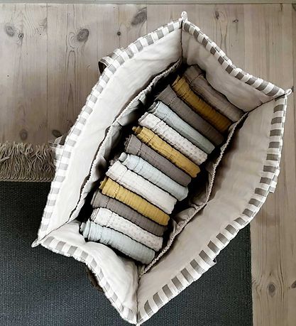 Pine Cone Shopper - Mama - Pilz Stripe