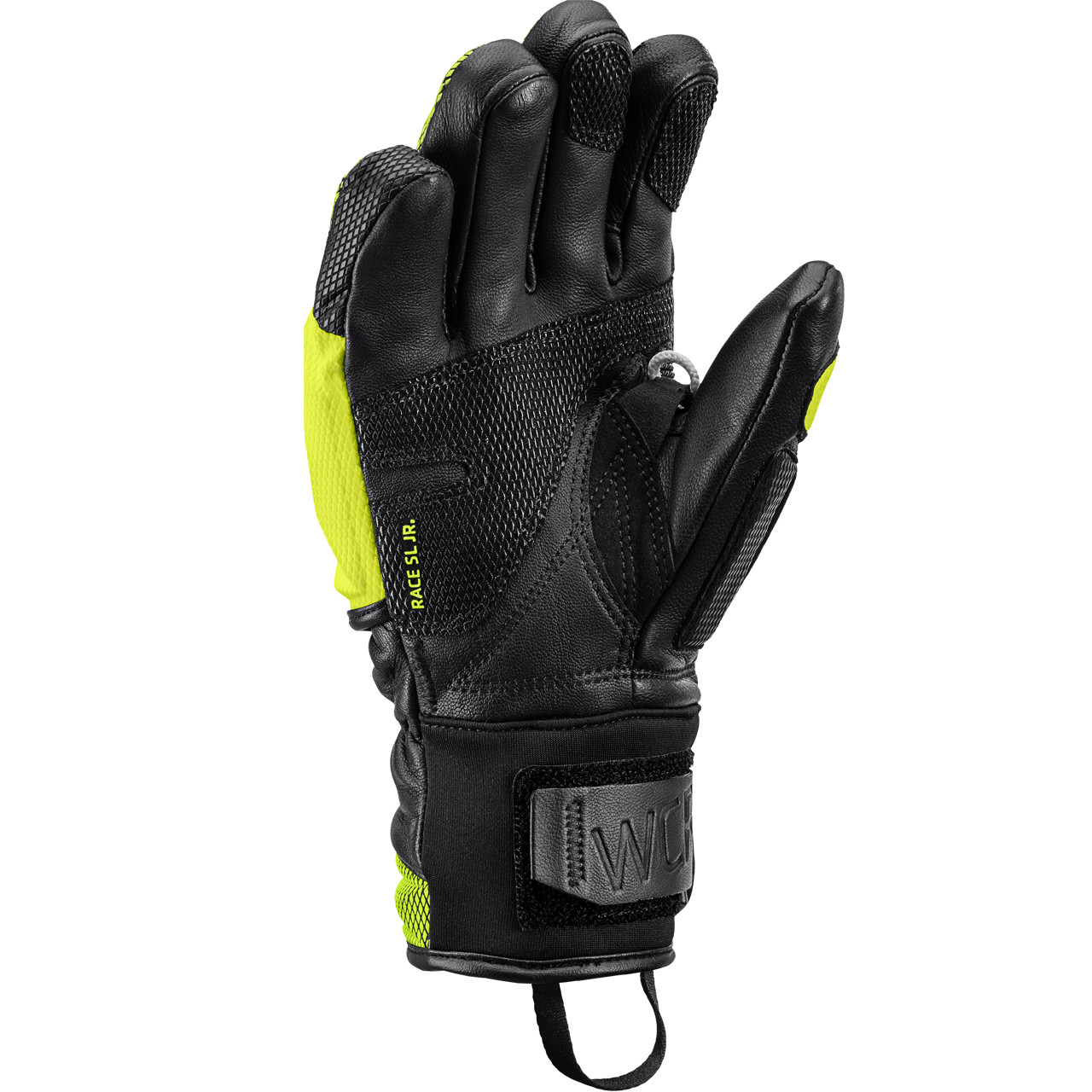Leki Junior Handschuh WCR VENOM 3D black/ice lemon | Leki | L | Brands | XSPO-Fashion