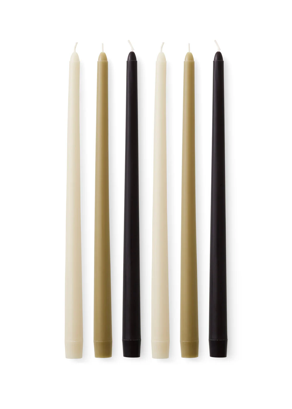 Audo Copenhagen  Spire Smooth Tapered lys 6-pak, Neutral