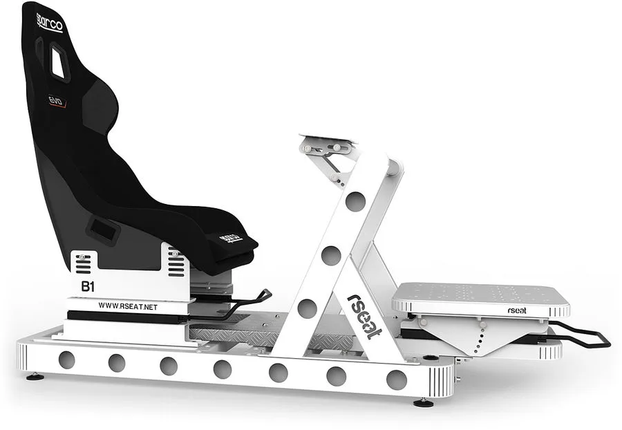 rSeat B1 Blanc Sièges simulation gaming