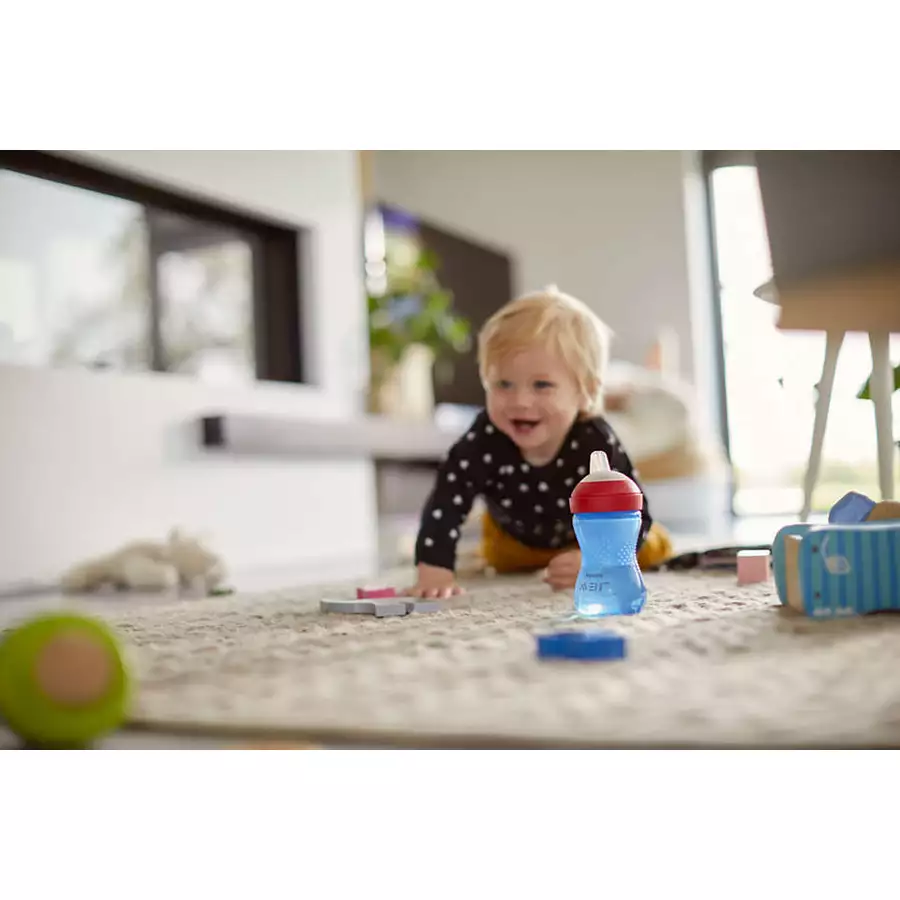 Philips Avent Schnabelbecher SCF80201 300 ml blaurot ab dem 9. Monat