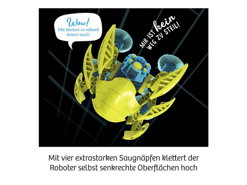 Kosmos Experimentierkasten Air Walker Neuartige Saugnapftechnik sorgt für extra starken Halt