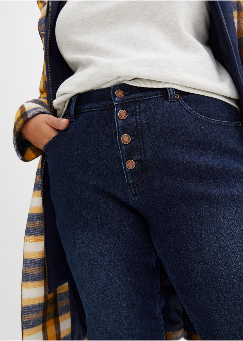 Jean thermo ultra-doux, Straight
