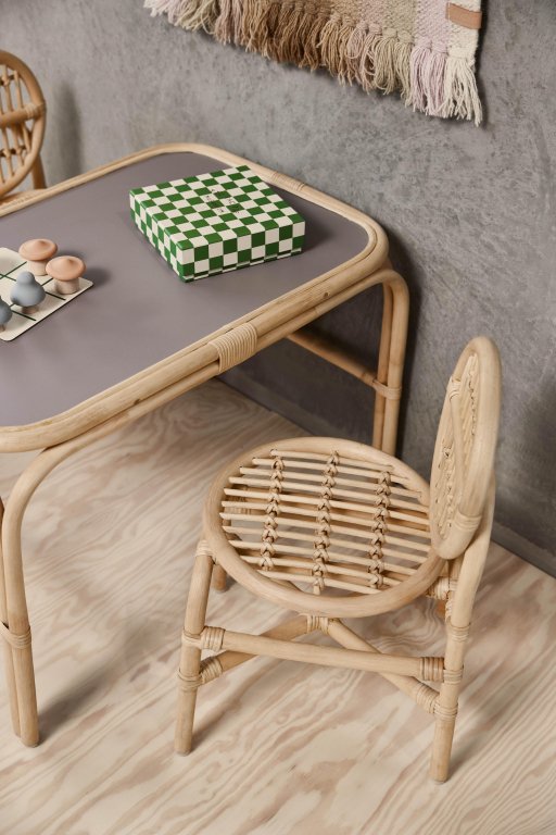 OYOY Nana Mini kinderstoel rattan