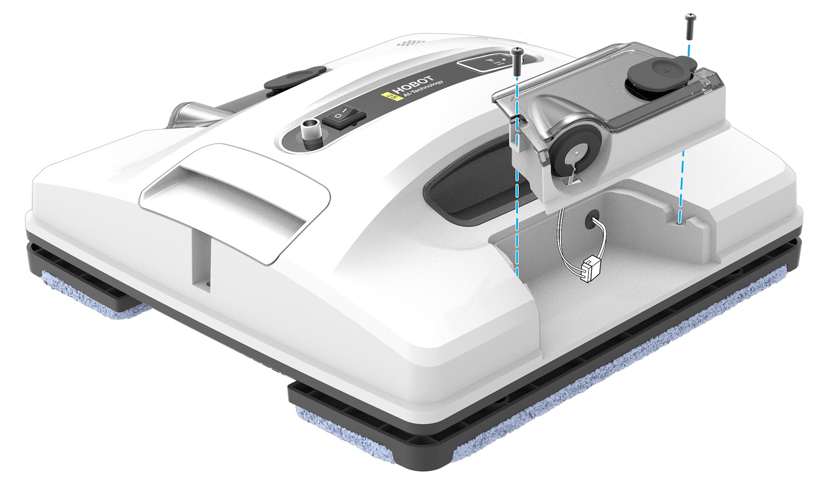 Hobot - 2S vinduespudserrobot - kompakt og let