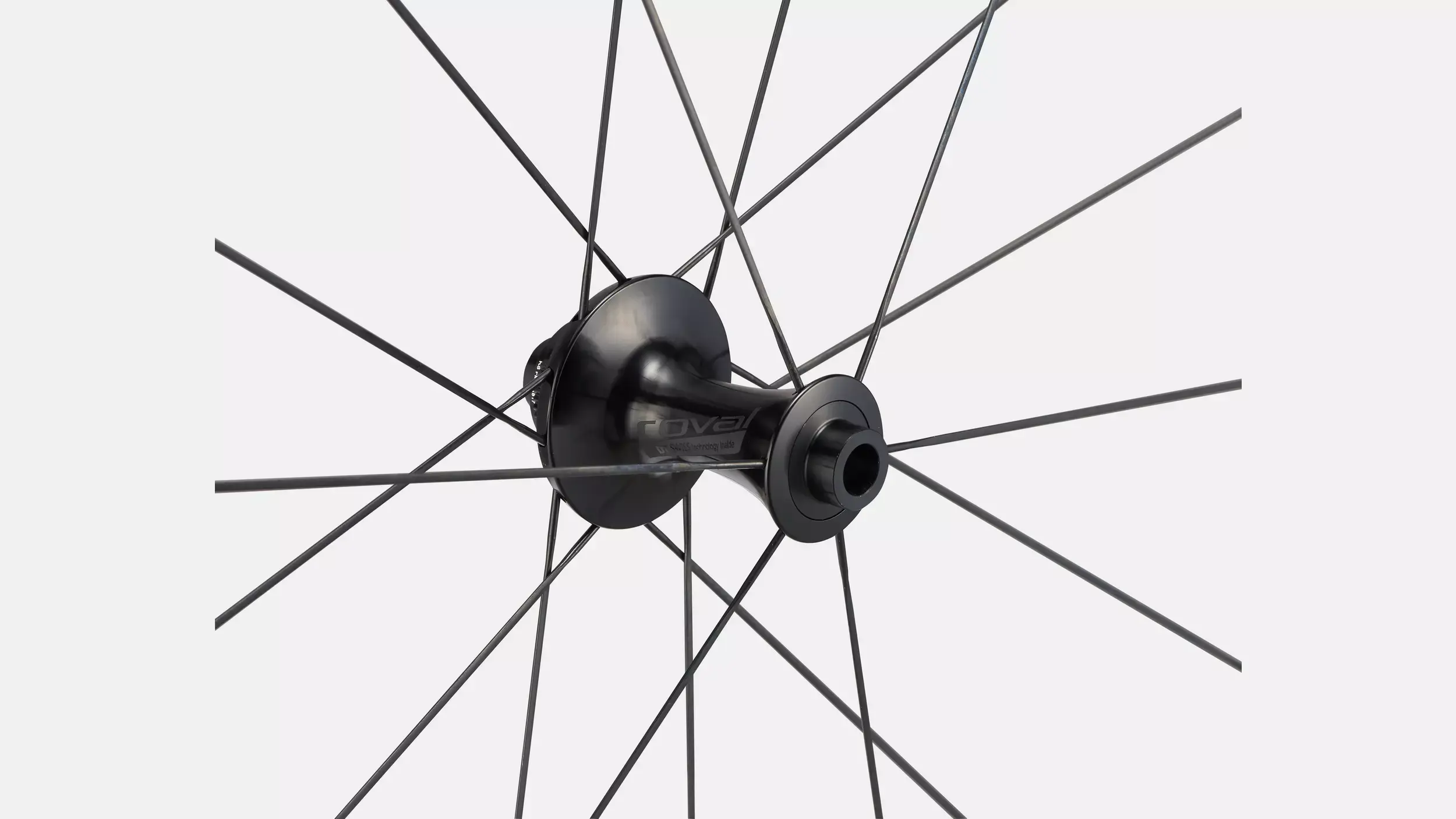 Roval Rapide CLX II Carbon Tubeless Disc Race Voorwiel Carbon/Wit