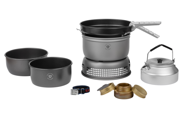 Trangia Trangiakök 25 Campingkochset 4- teilig mit Spiritusbrenner