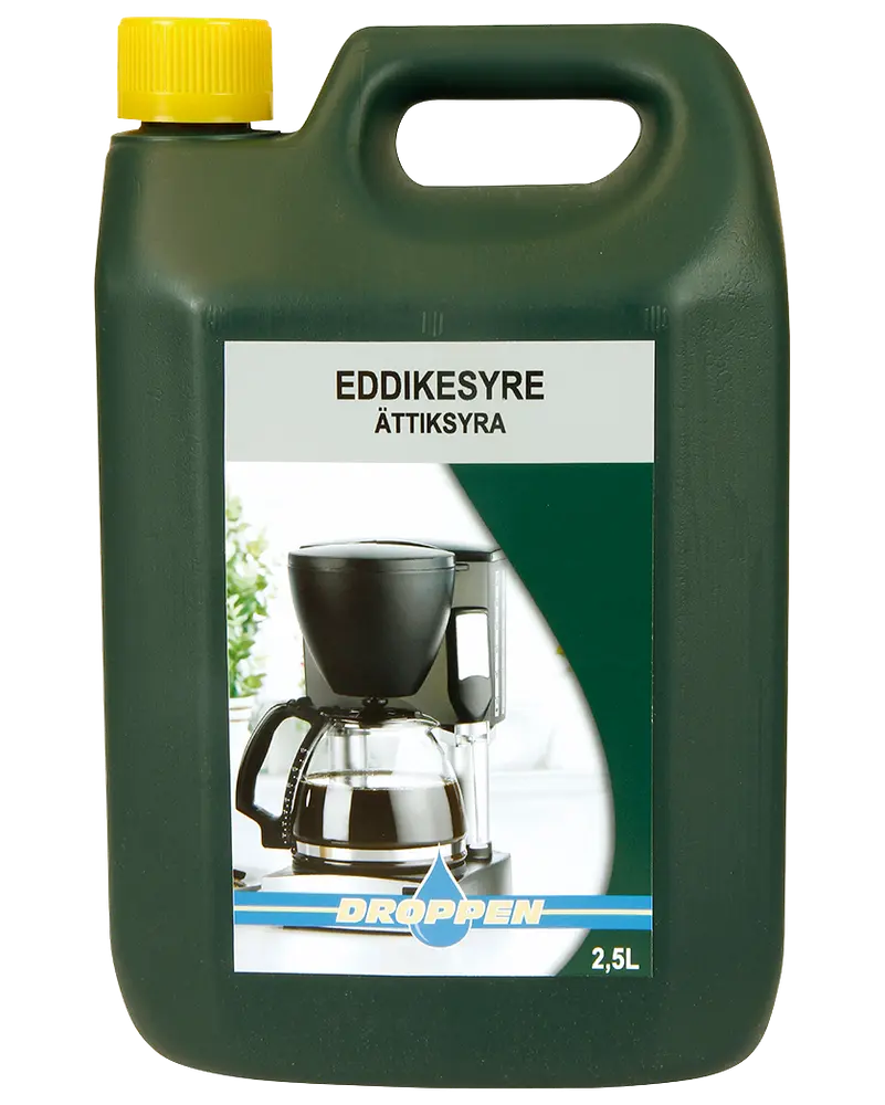 Droppen Eddikesyre 2,5 L