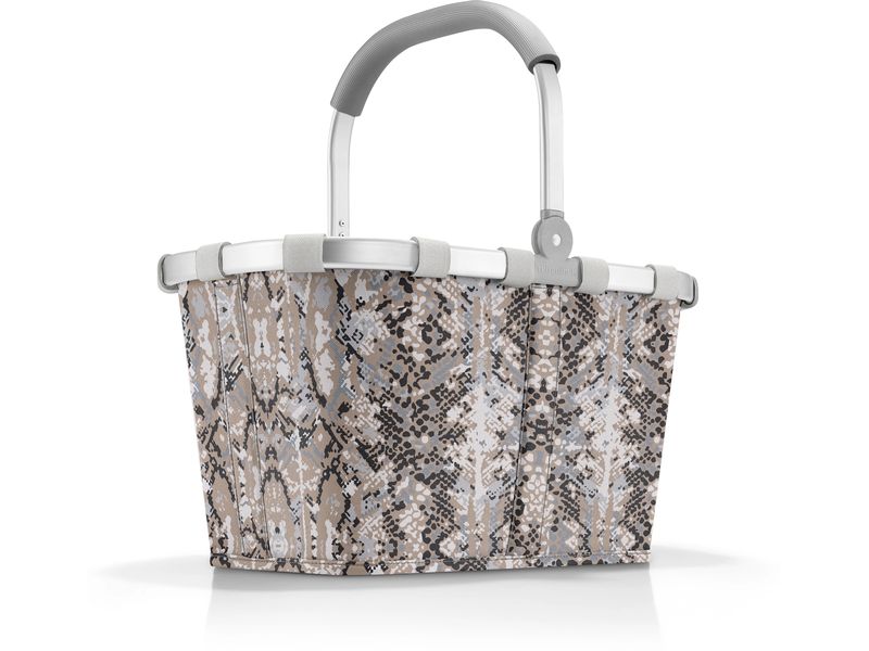 Reisenthel Einkaufskorb Carrybag Snake Sand Stillvoller Einkaufskorb für den täglichen Einkauf