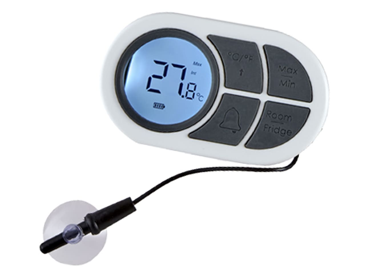 Thermomètre frigo congélateur - -5°C à  50°C - Le N°8 - Alla France