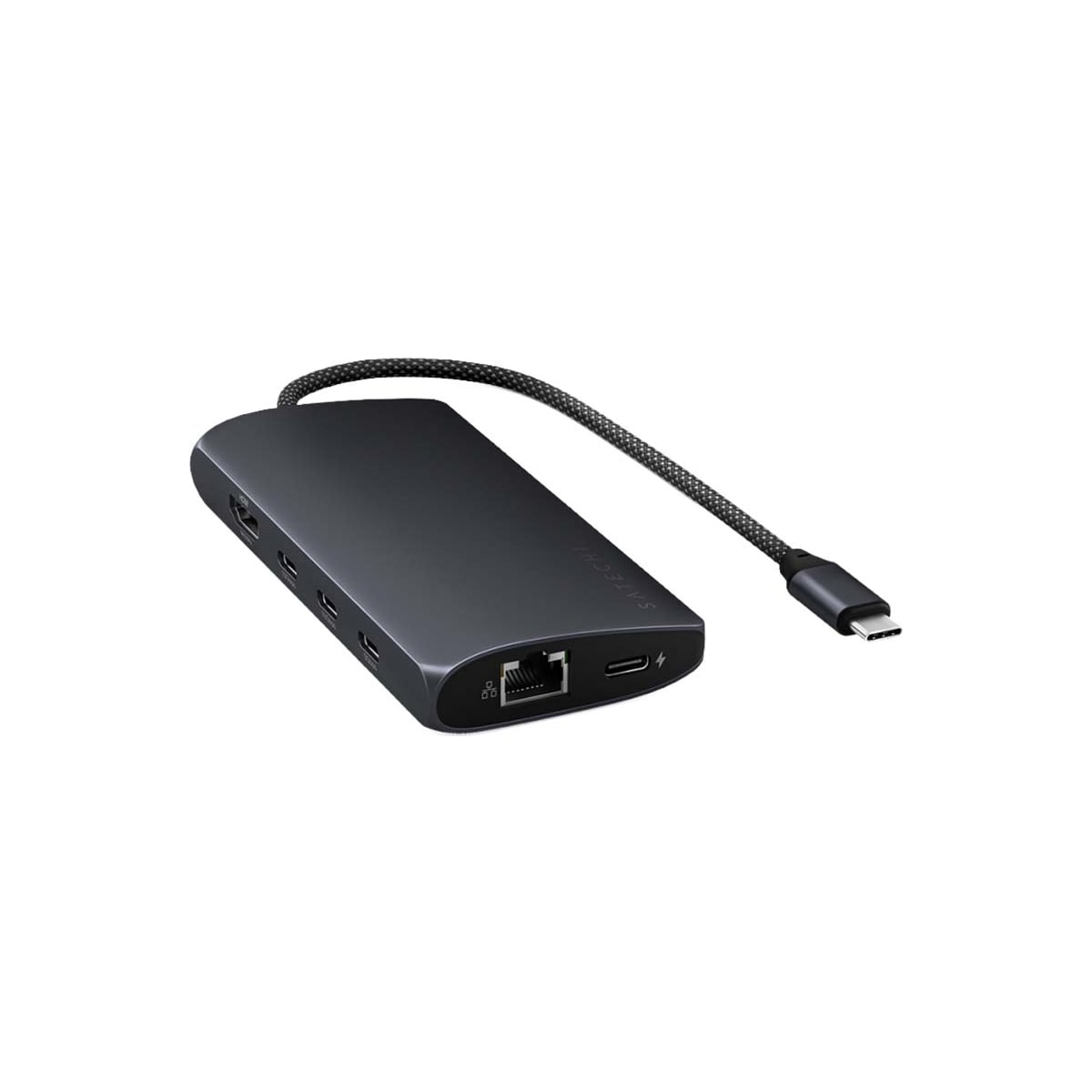 Satechi USB-C 8K Ethernet V3 Multiport USB hub (Midnight)