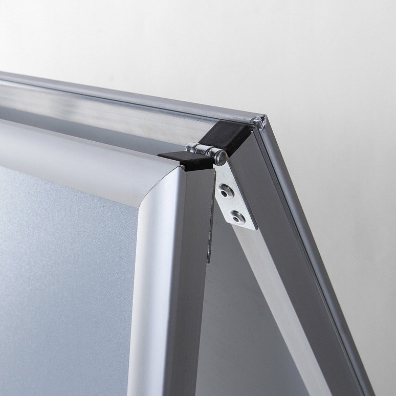 Présentoir sur pied design standard double face