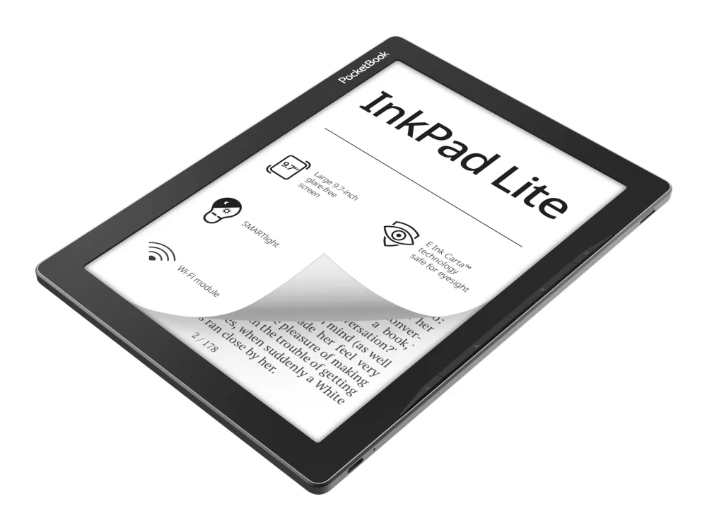 PocketBook InkPad Lite - eBook læser - 8 GB - 9