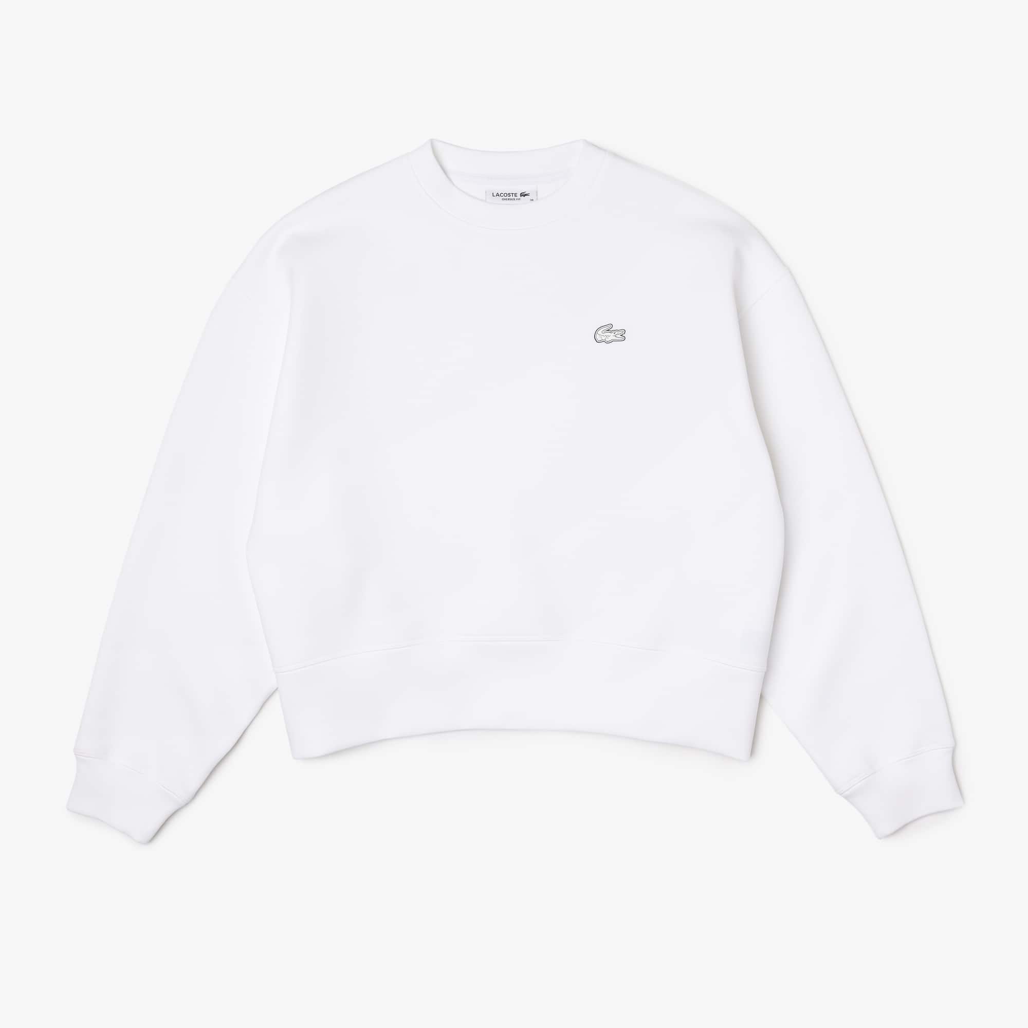 Sweatshirt Jogger femme Lacoste imprimé au dos Sweatshirts - Blanc - Lacoste - Femme