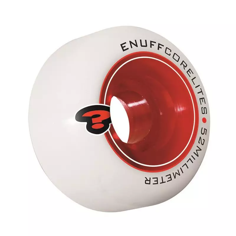 Roue Skateboard ENUFF SKATEBOARDS Corelites White/Red