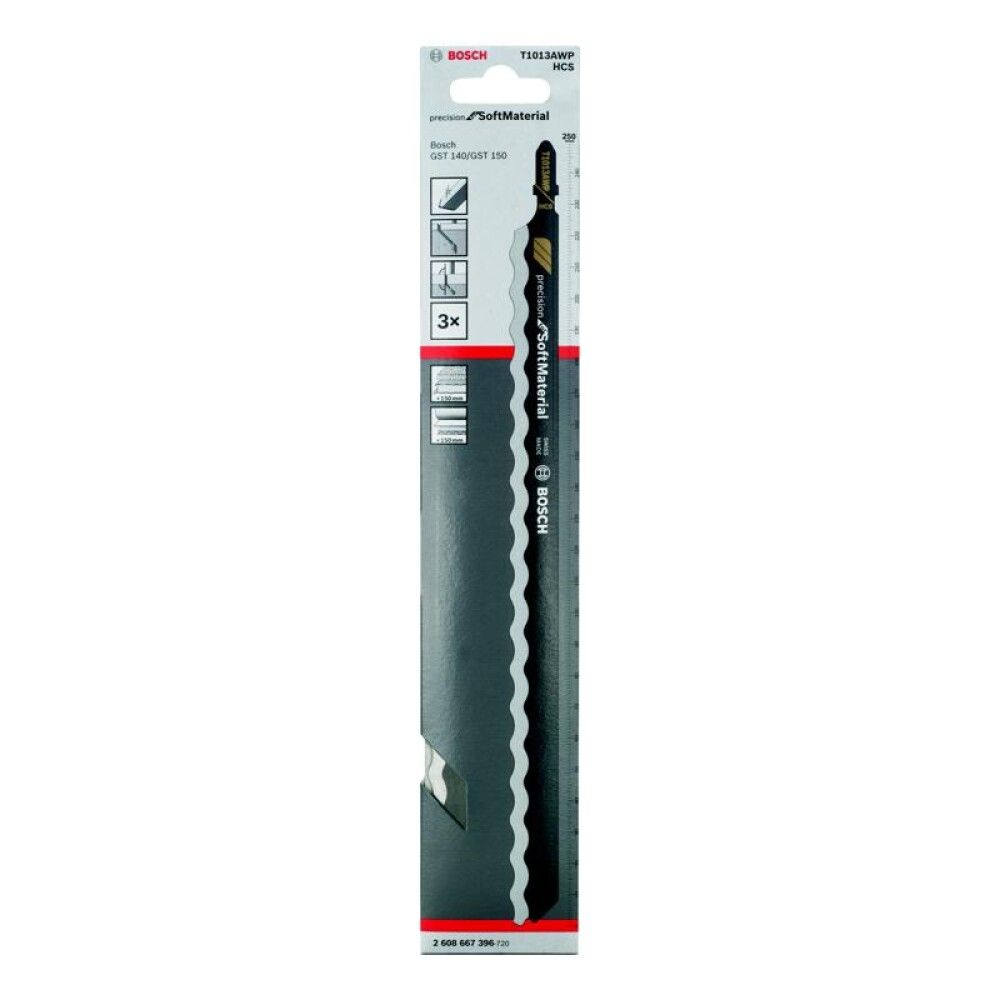 STIKKSAGBLADSETT BOSCH T1012 AWP 3 STK