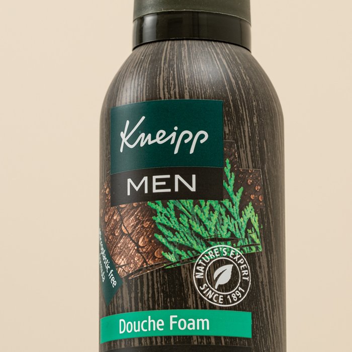 Kneipp showerfoam Men | ceder-jojobaolie