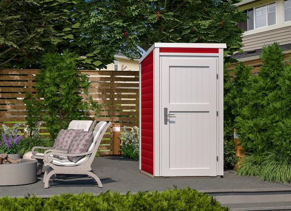 Weka Gartenhaus 367, ca. B109,6/H200/T106,2 cm