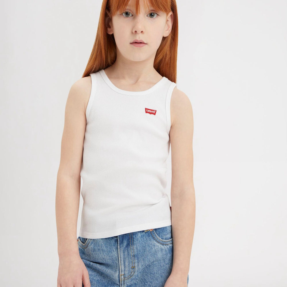 Køb Levi's Bright White Lvg Meet Og Greet Ribbed Tank Top