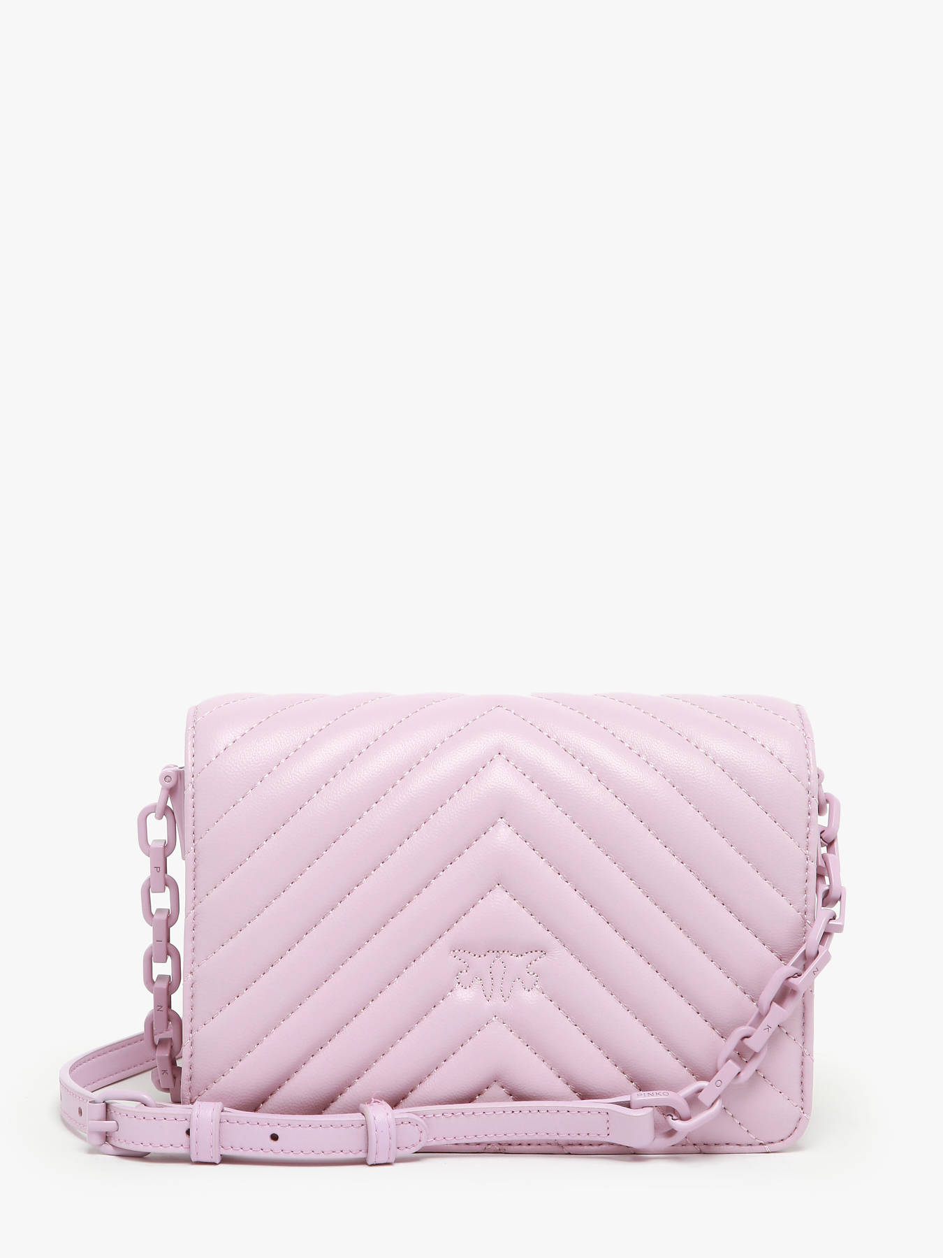 Sac bandoulire Love bag quilt cuir PINKO