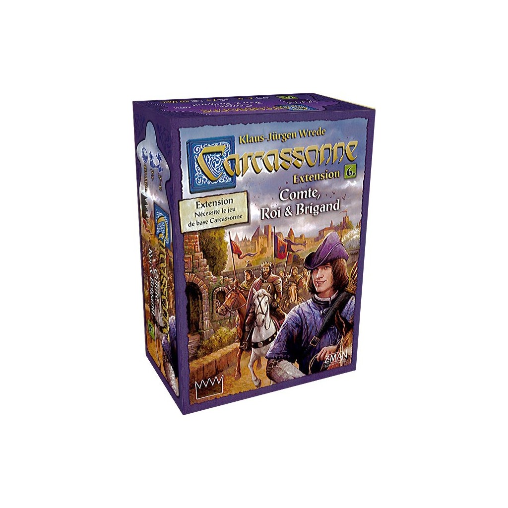 Carcassonne : Extension 6 - Comte, Roi et brigand