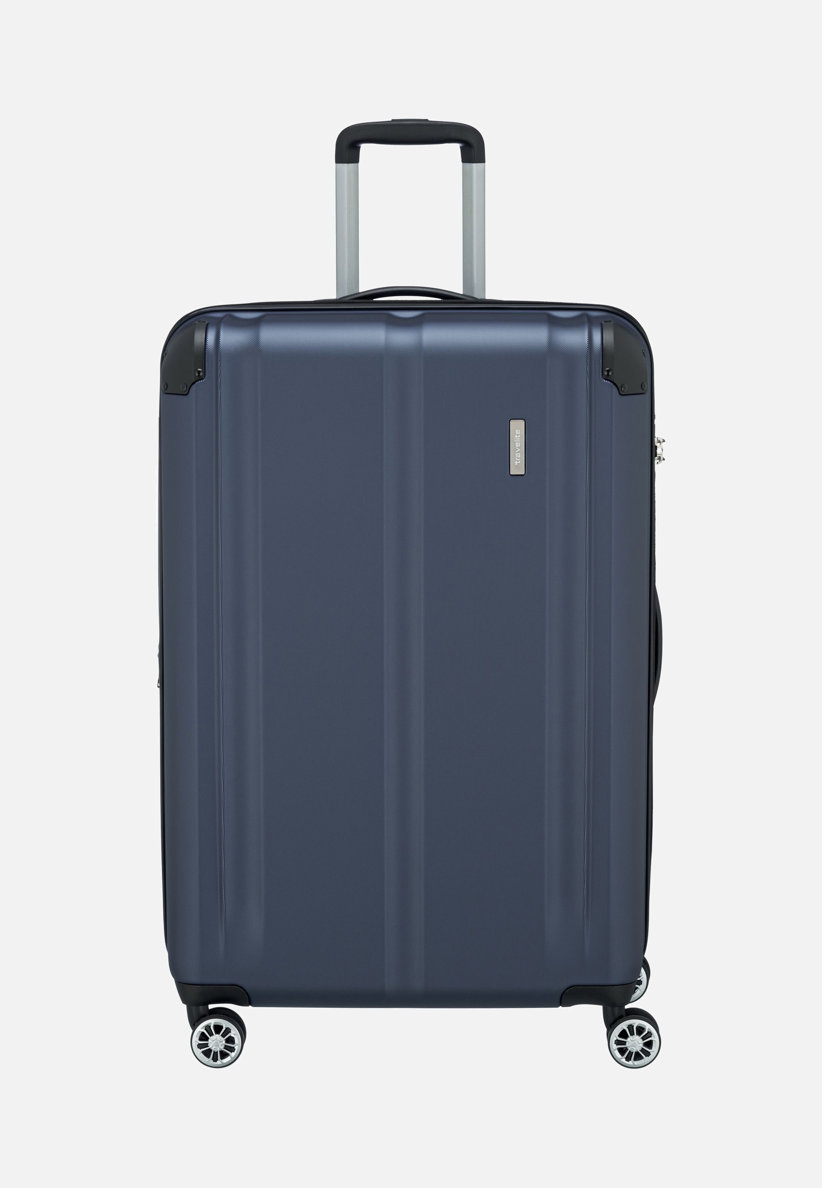 City 4-Rad Trolley L exp Marine - Koffer