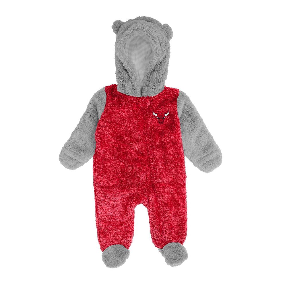 NBA Combinaison Sherpa Jaune Garçon Bébé NBA Chicago Bulls