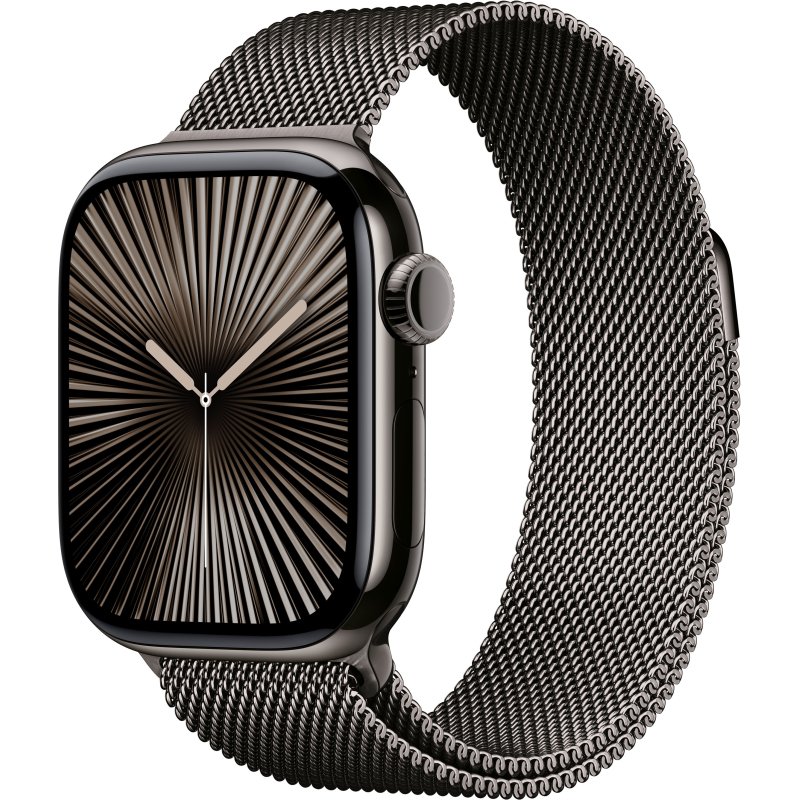 Apple Watch Series 10 OLED 42 mm Numérique 374 x 446 pixels Écran tactile 4G Gris Wifi GPS (satellite)