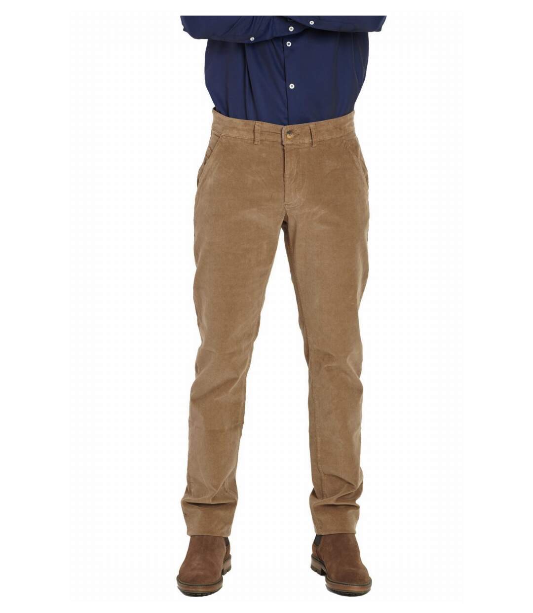 Pantalon chino velours cotelé