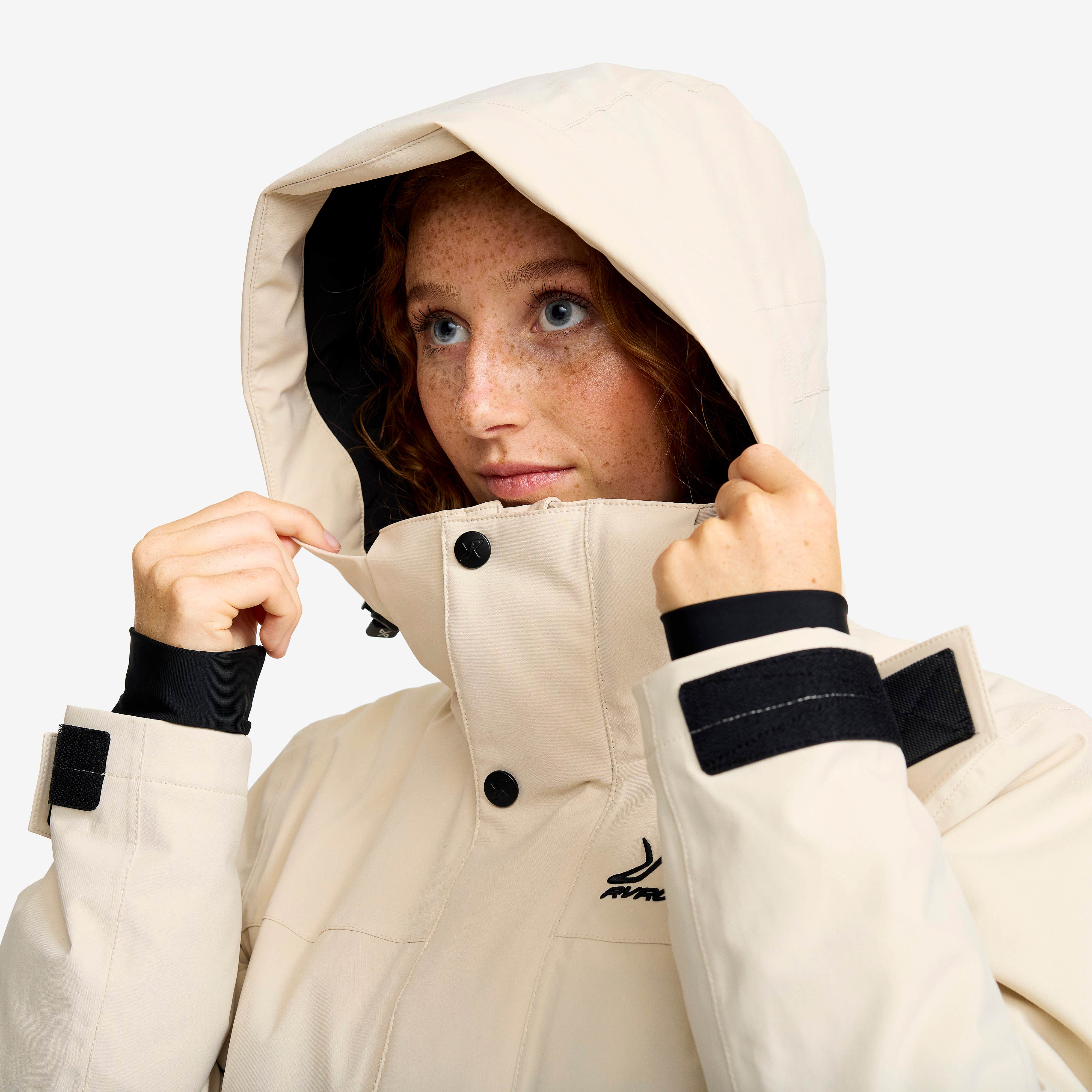 Rhyme 2L Insulated Parka Dame Oatmeal