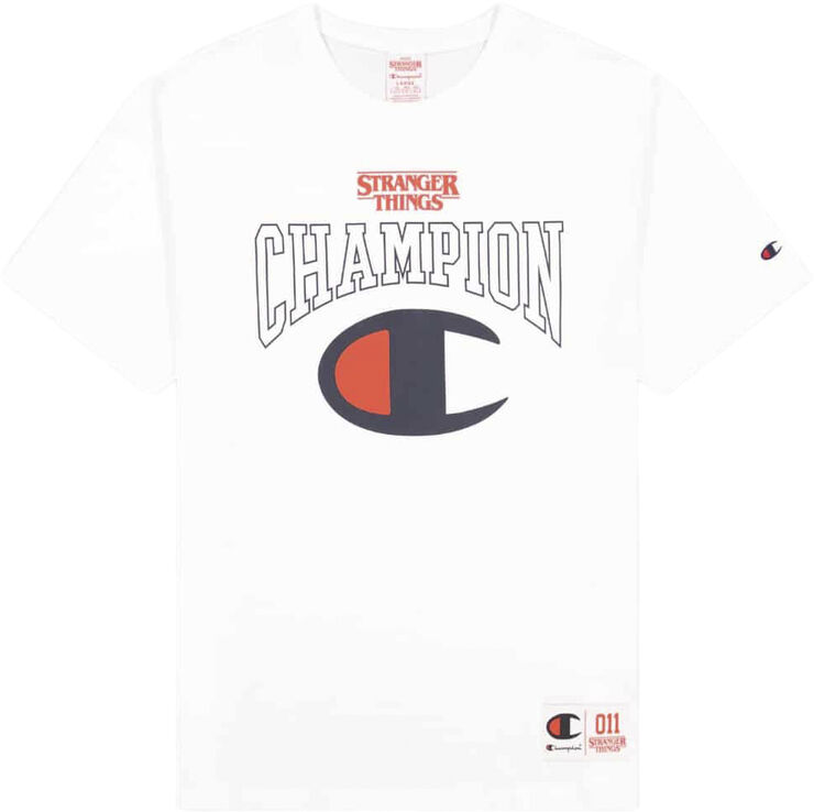 Champion CREWNECK T-SHIRT White